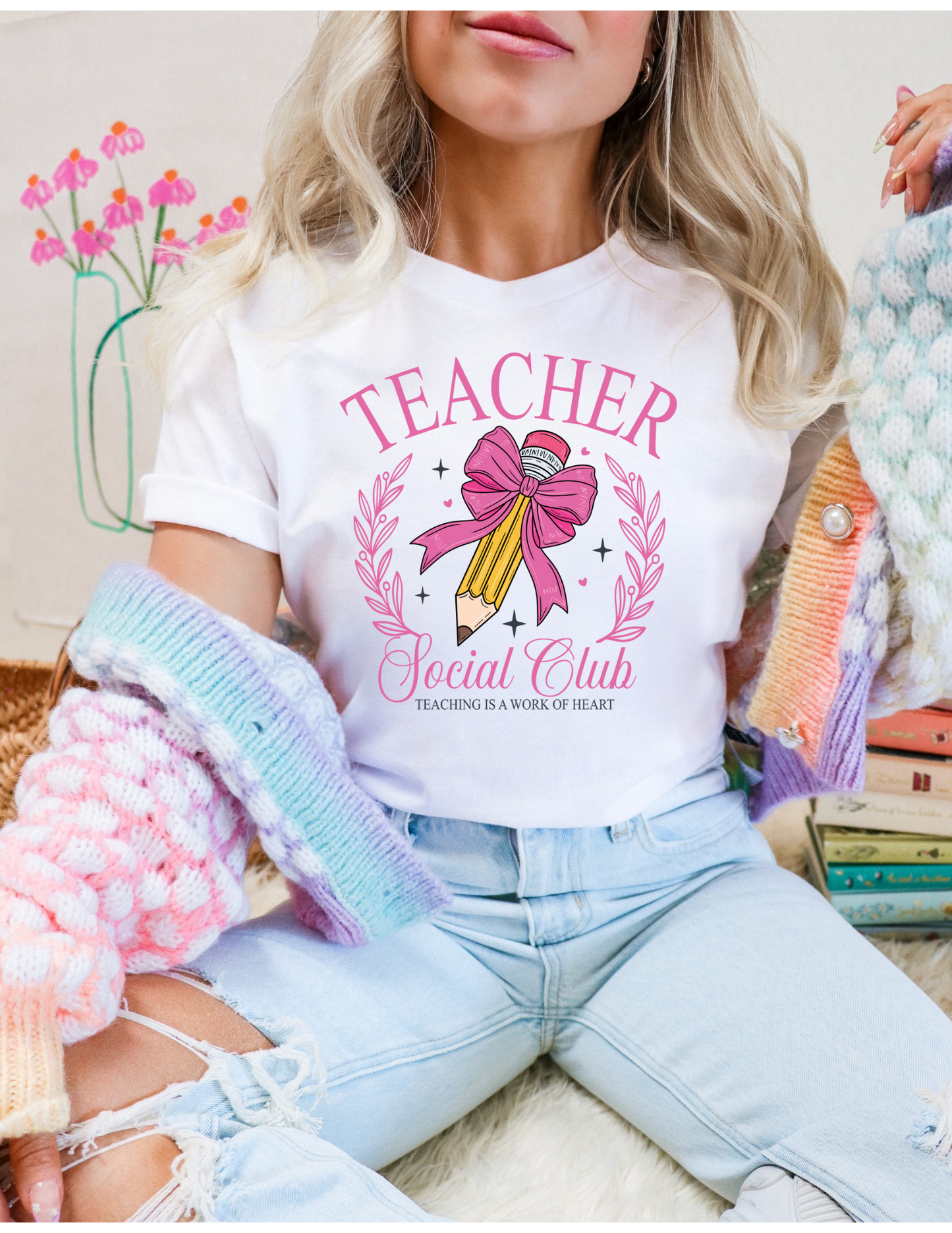 Teacher Social Club Tee