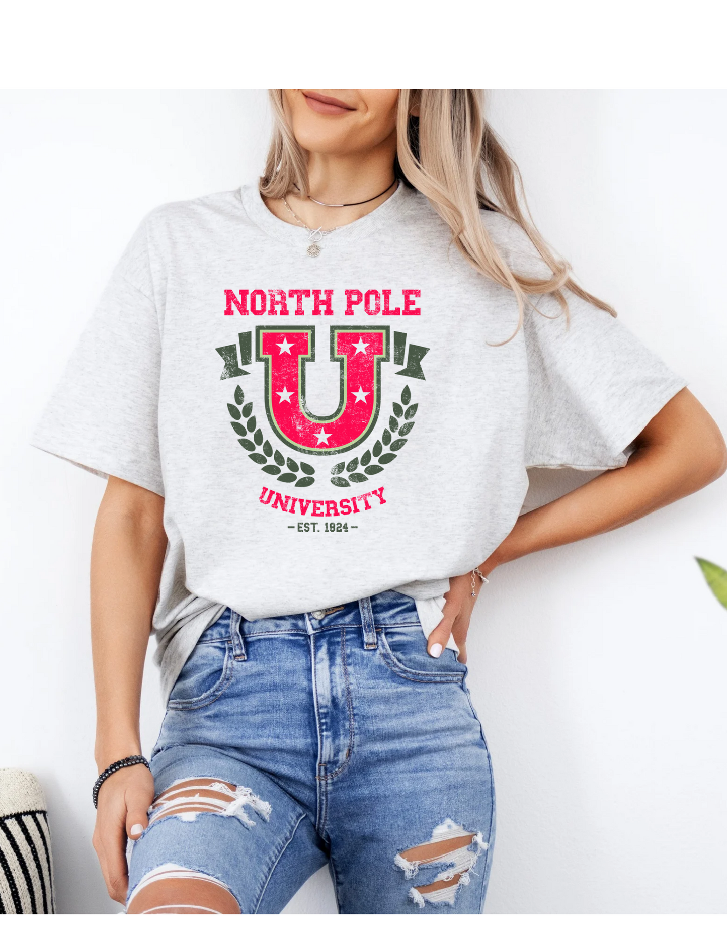 North Pole University Tee