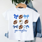 WHOLESALE Custom Bows Football Mascot Tee - MUDBUGSBTQ