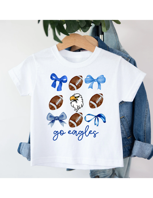 Custom Bows Football Mascot Tee