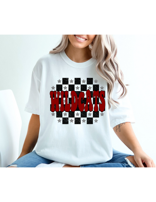 Wildcats Checkered Shirt