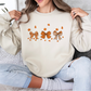 Fall Bows Embroidered Sweatshirt - MUDBUGSBTQ