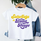 Saturdays in Baton Rouge Tee - MUDBUGSBTQ