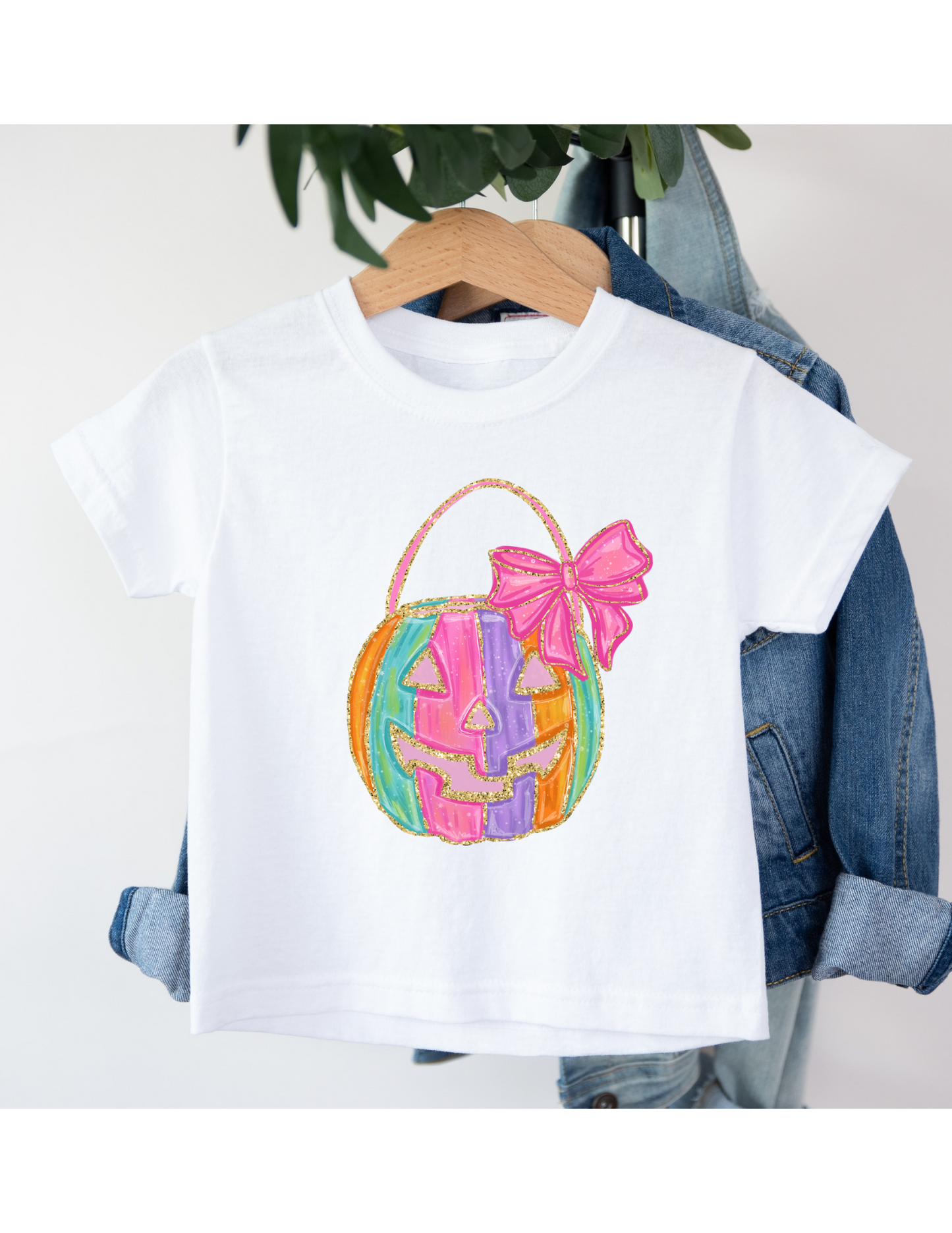 Girls Pretty Pumpkin Tee