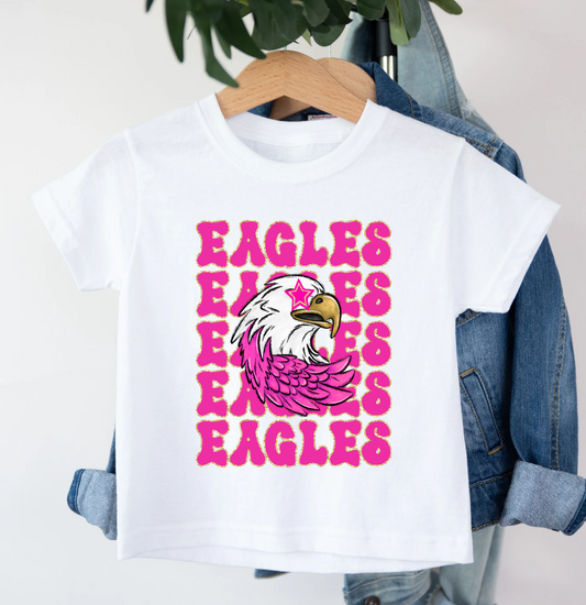 Pink Eagles Tee