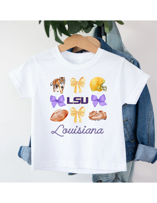 Louisiana & Bows Tee