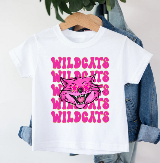 Pink Wildcats Tee