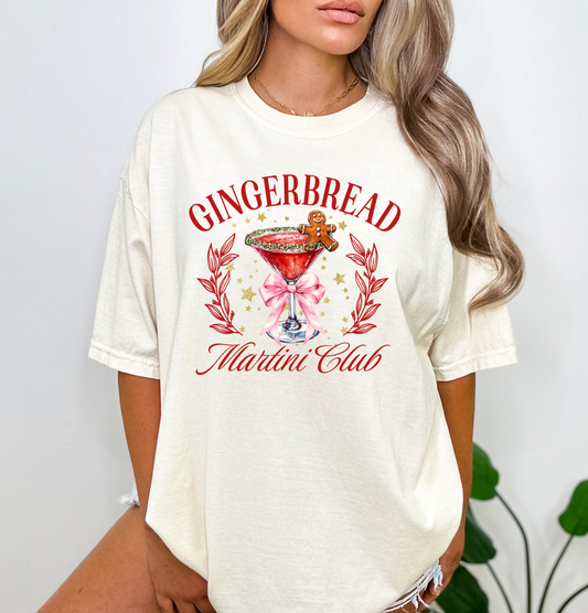 Gingerbread Martini Club Tee