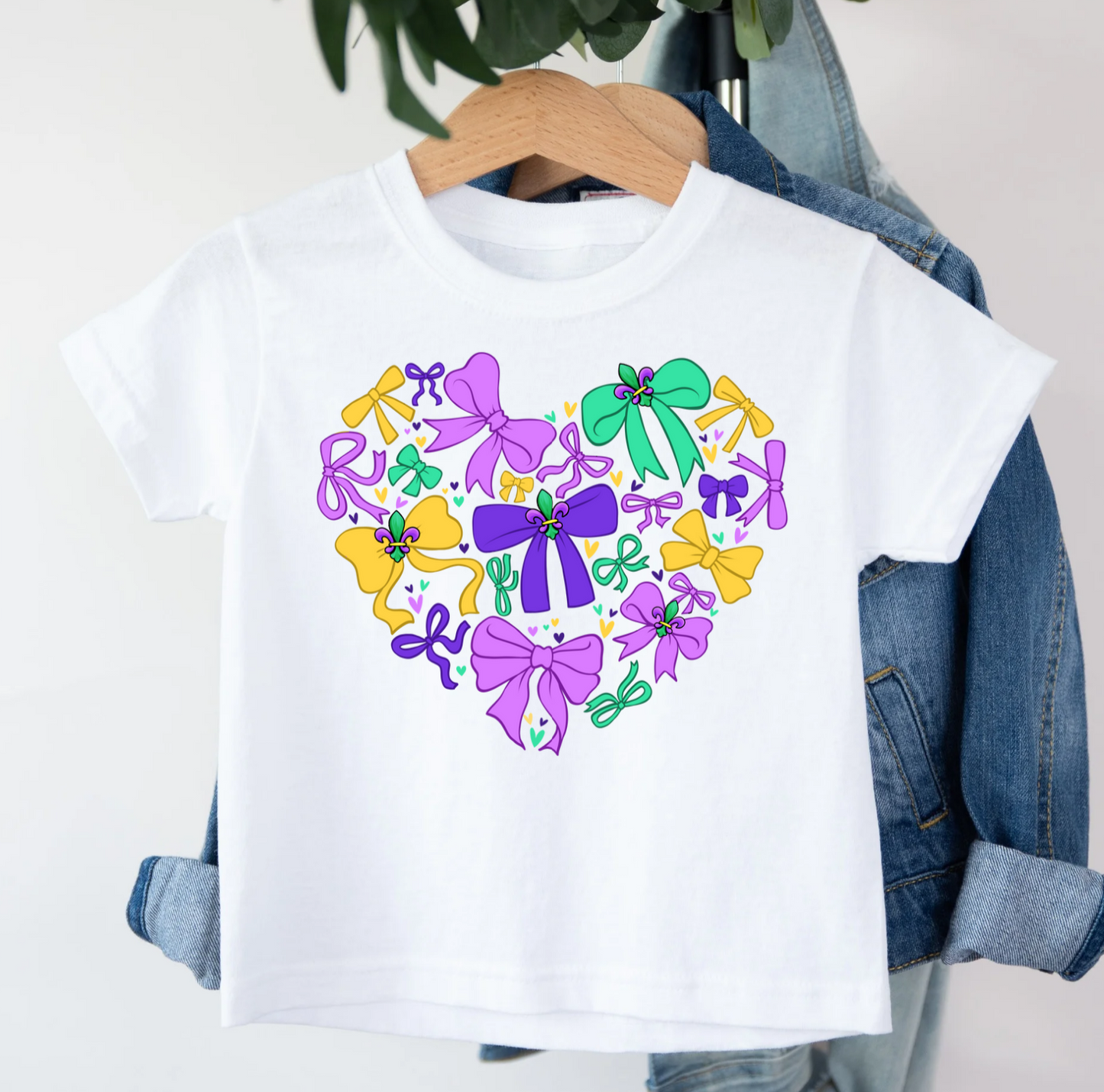 Mardi Gras Bows Tee