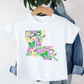 Louisiana Bows Tee - MUDBUGSBTQ