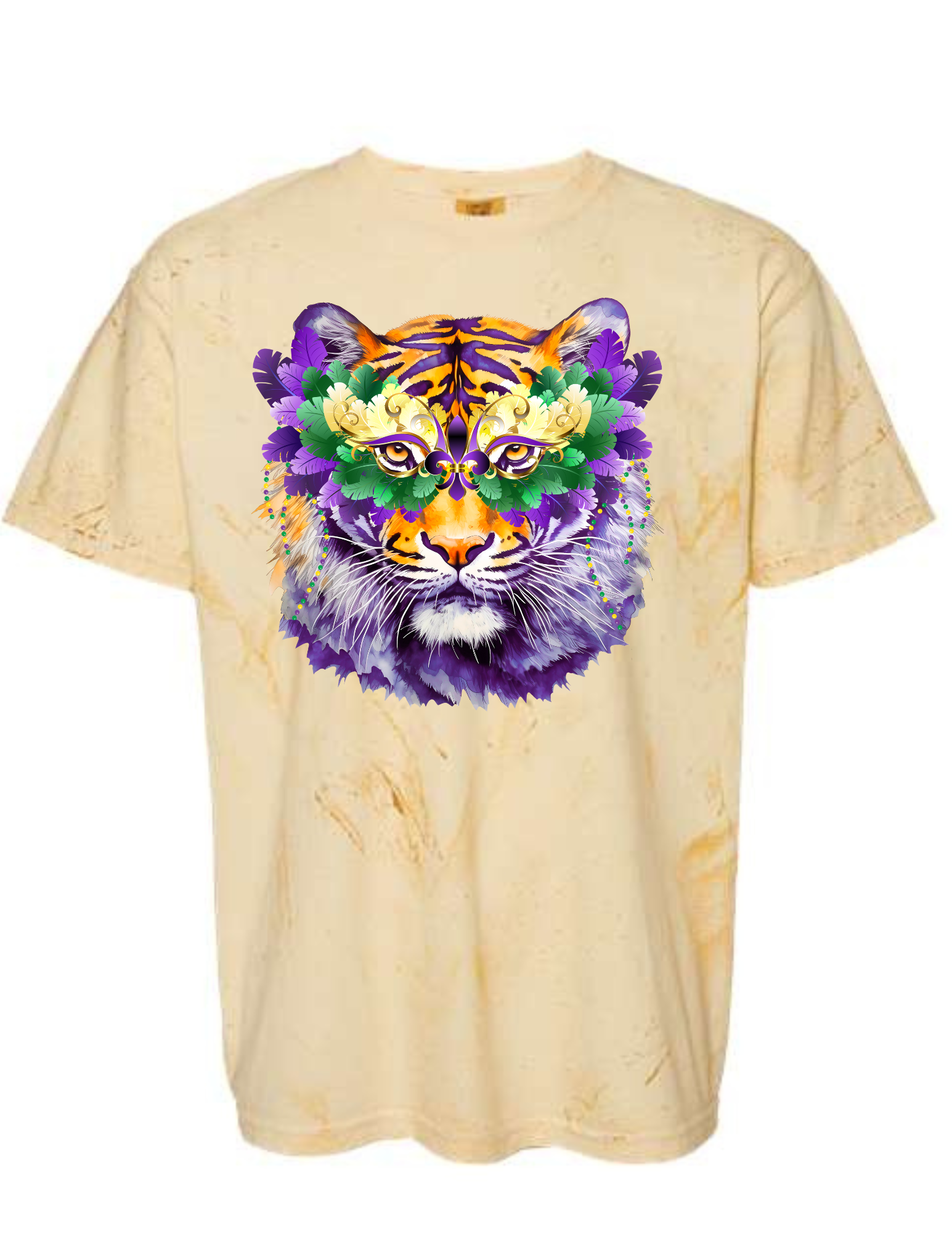 Mardi Gras Tiger Tee - MUDBUGSBTQ
