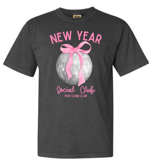 New Years Social Club Tee