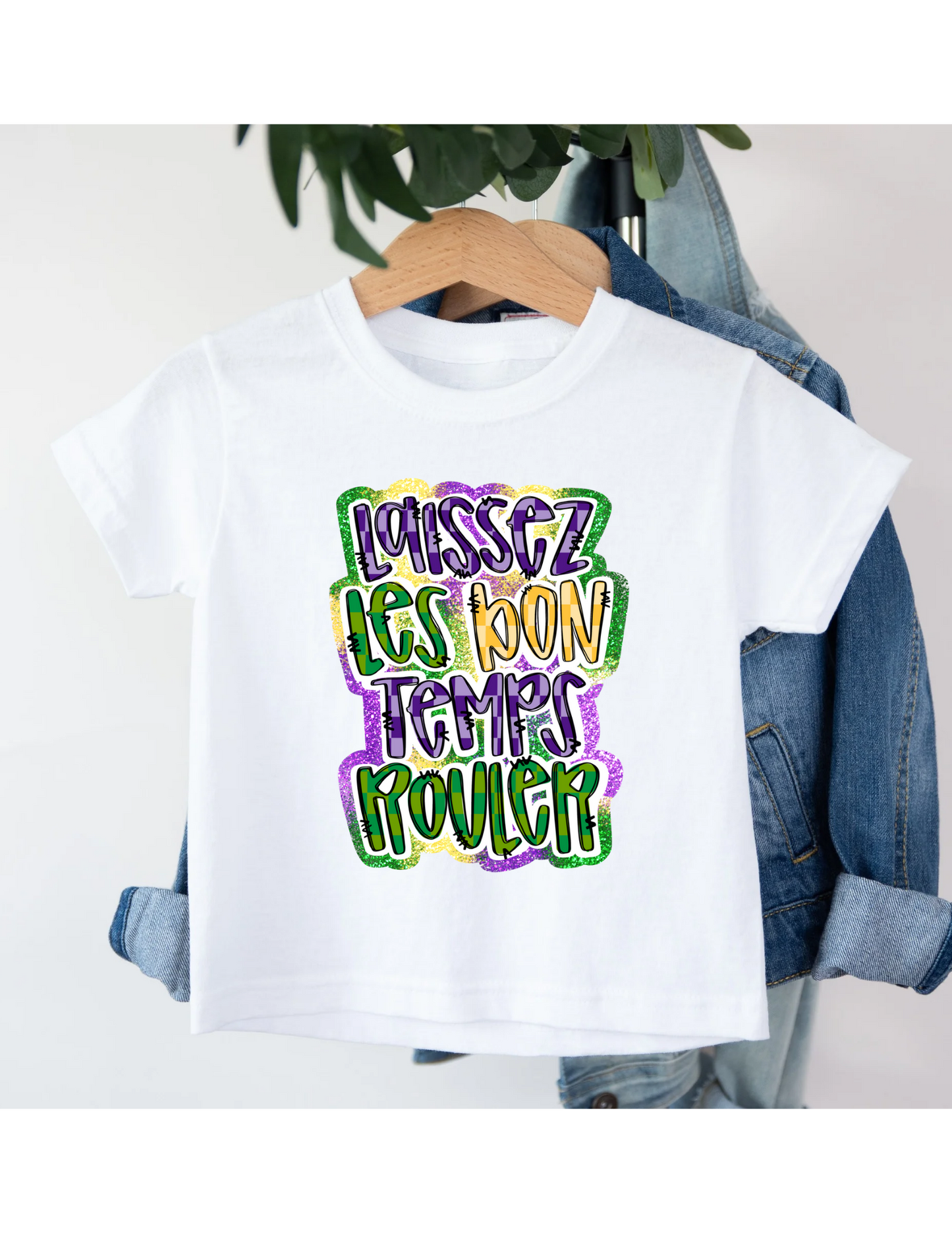 Laissez Les Bon Temps Rouler Tee - MUDBUGSBTQ