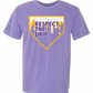 Respect The Drip Tee (purple&gold) - MUDBUGSBTQ