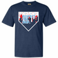 Respect The Drip Tee (red&blue) - MUDBUGSBTQ