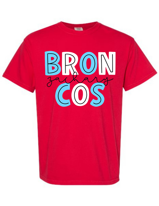 Zachart Broncos Tee - MUDBUGSBTQ