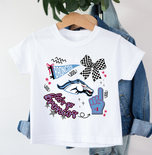Go Broncos Fun Tee