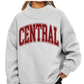 Central Gray Mock Neck Sweatshirt - MUDBUGSBTQ