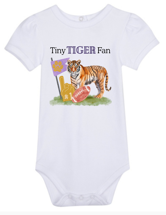 Tiny Tiger Fan Onesie - MUDBUGSBTQ