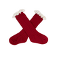 Lace Trim Knee Socks