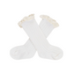 Lace Trim Knee Socks