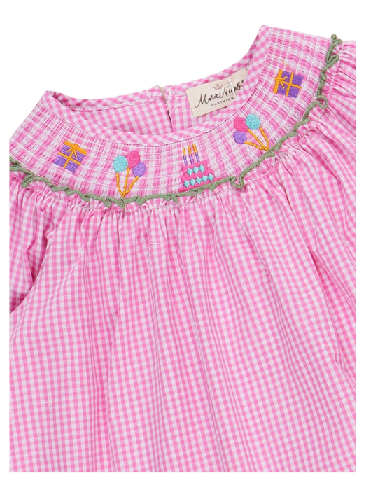 Birthday Smocked Dress