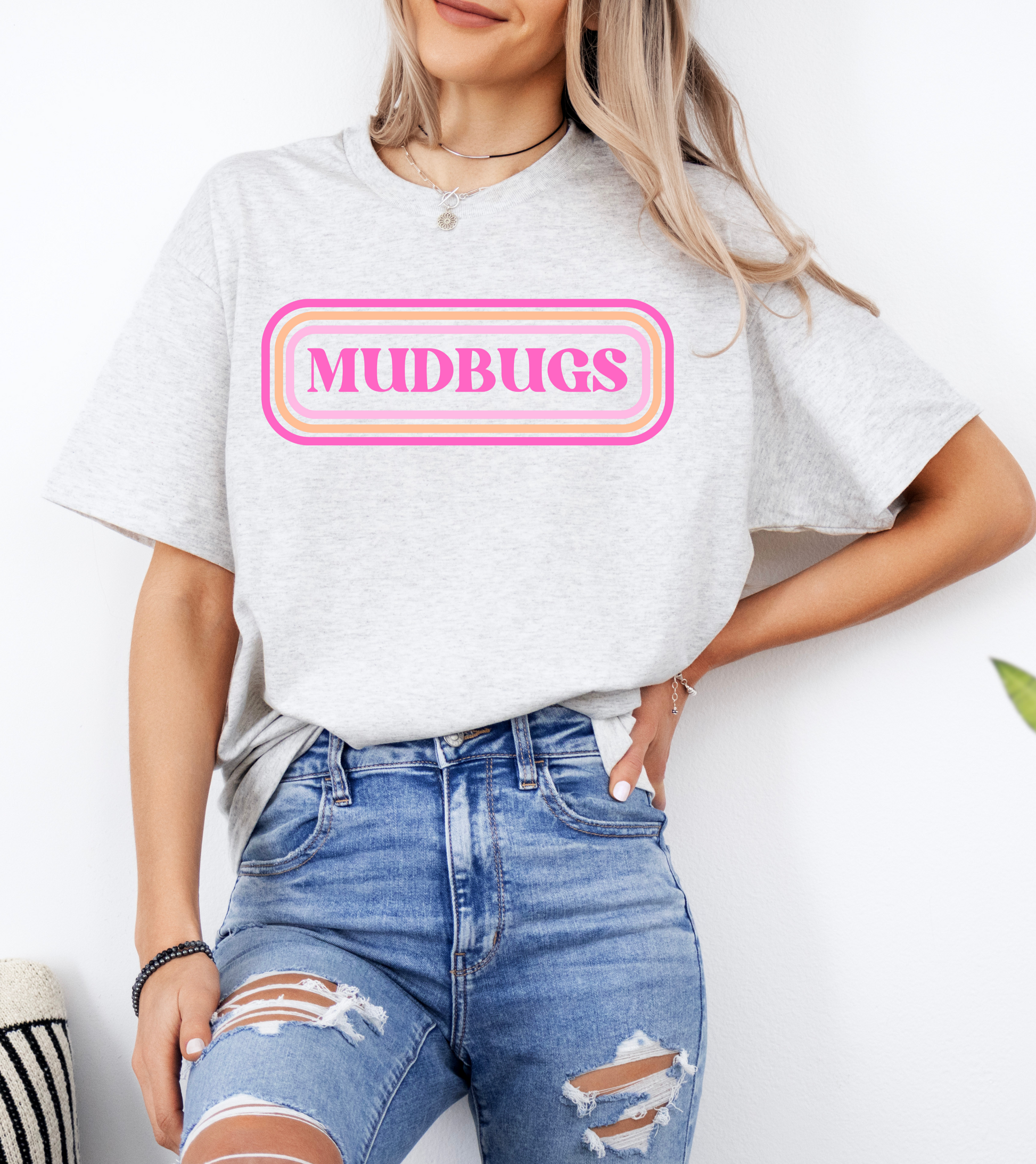 Retro Mudbugs Tee - MUDBUGSBTQ