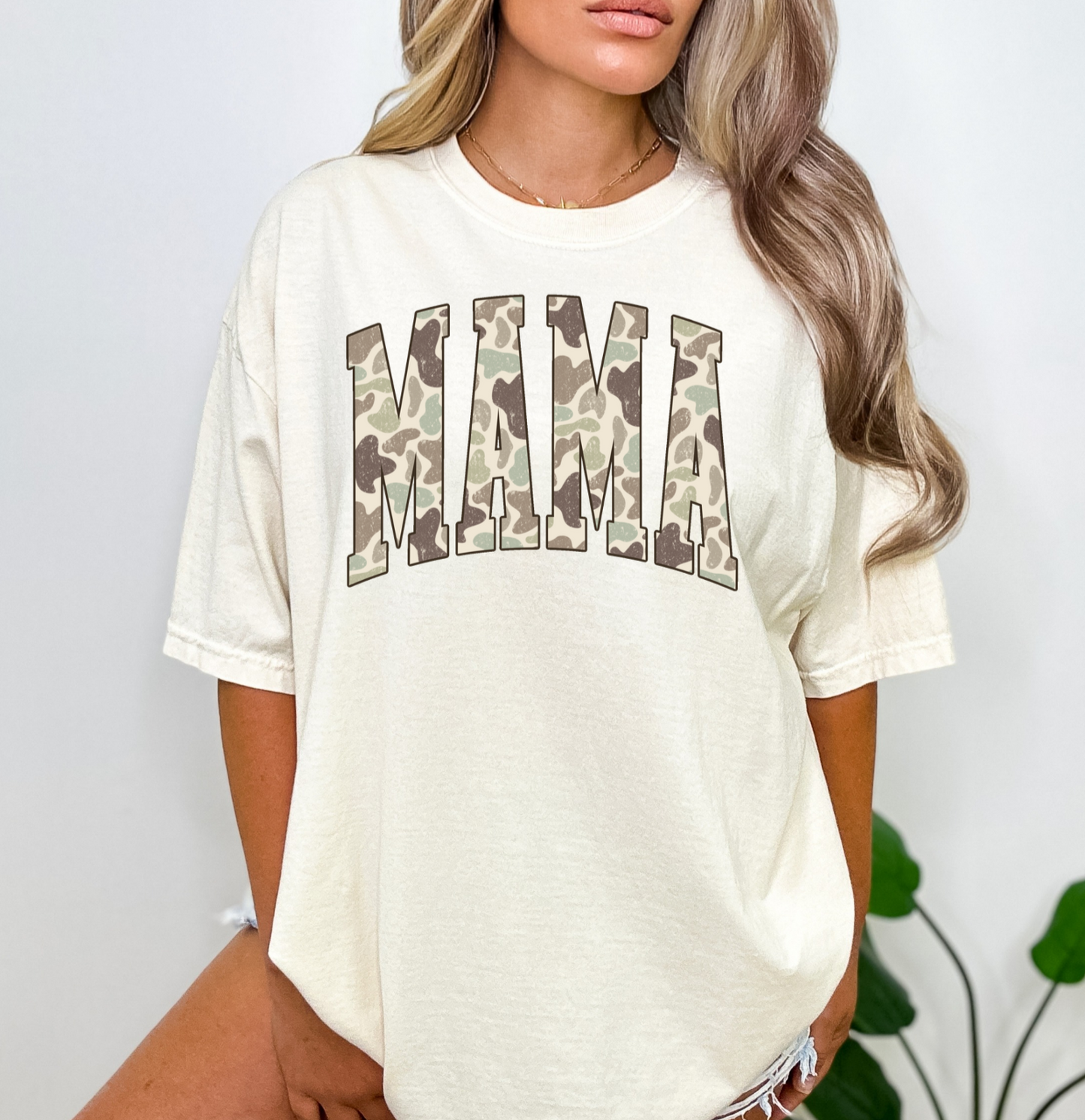 Mama Camo Tee