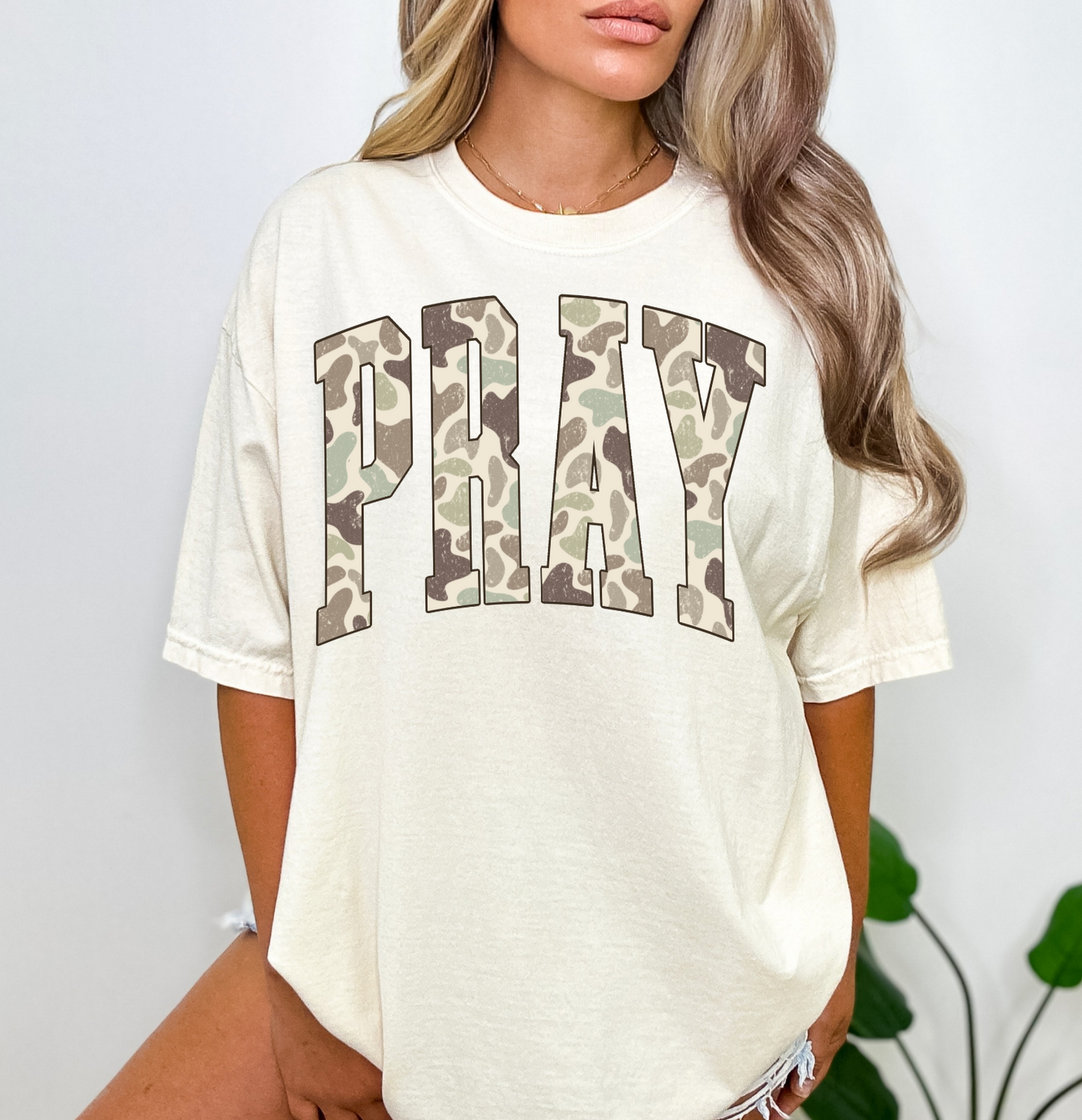 Pray Camo Tee