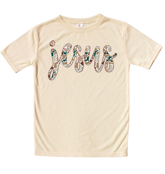 Jesus Camo Tee