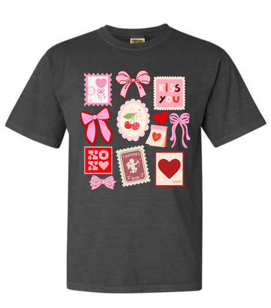 Valentine Stamps Tee - MUDBUGSBTQ