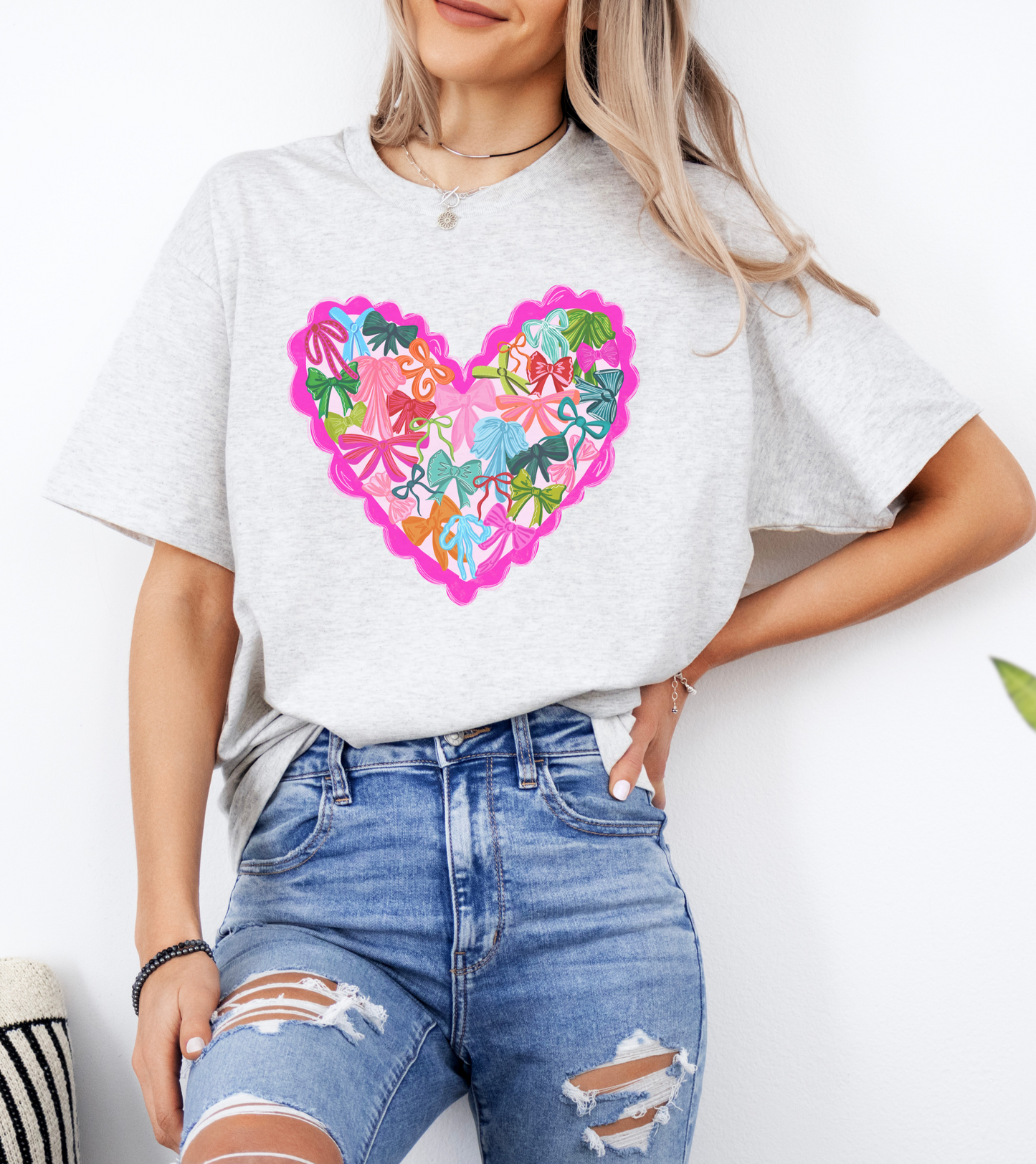 Bow Heart Tee