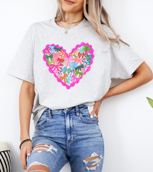 Bow Heart Tee