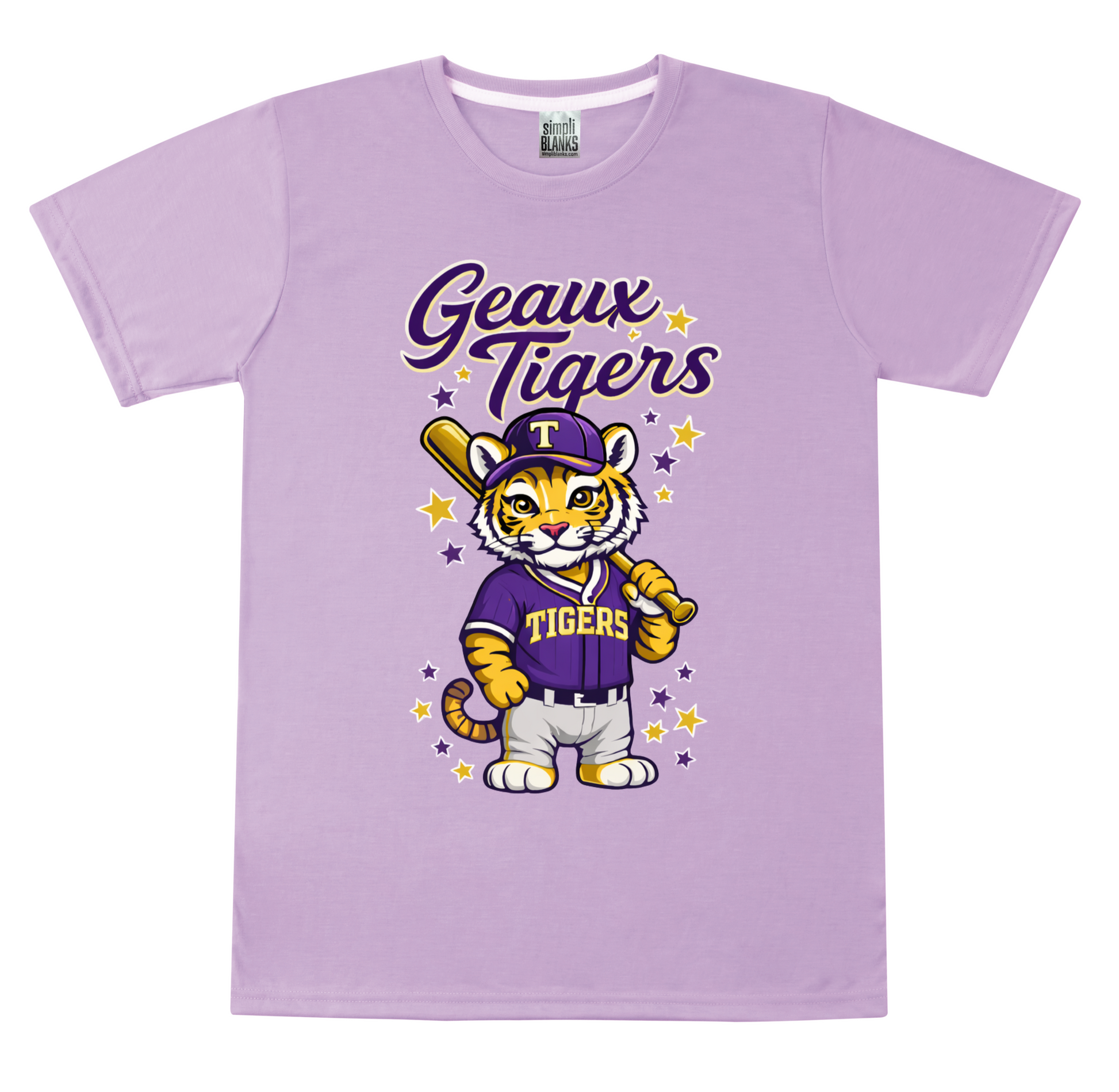 Kids Tiger Baseball Shirt - MUDBUGSBTQ