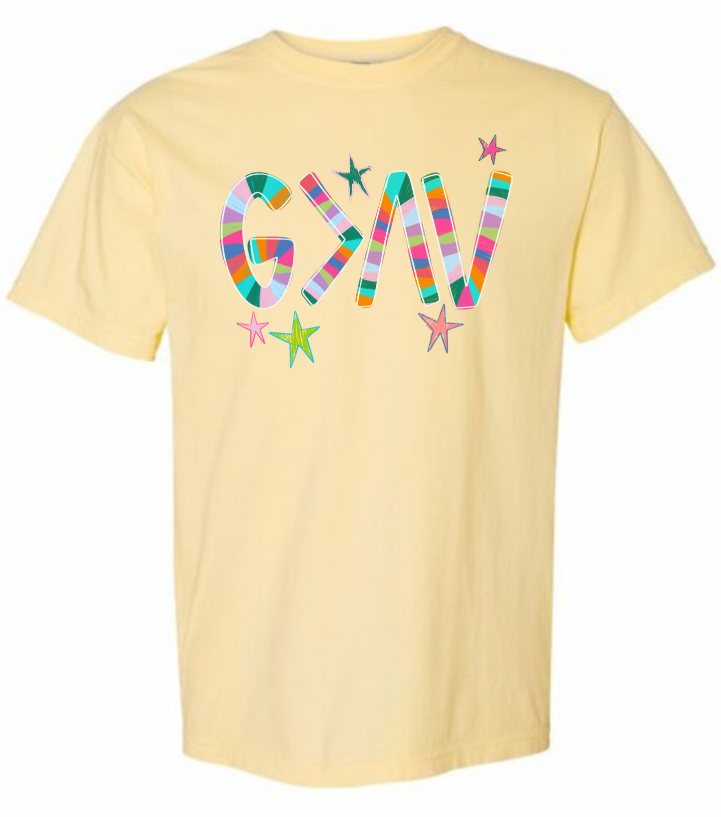 Gods Greater Than The Ups & Downs Tee - MUDBUGSBTQ