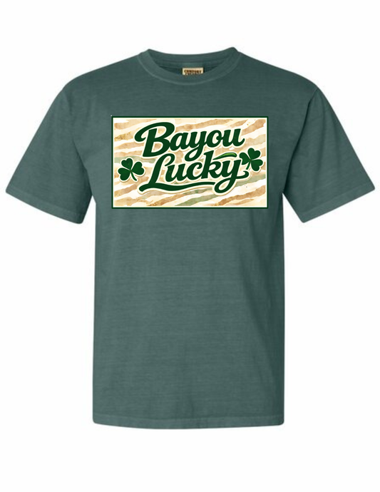 Bayou Lucky Tee - MUDBUGSBTQ