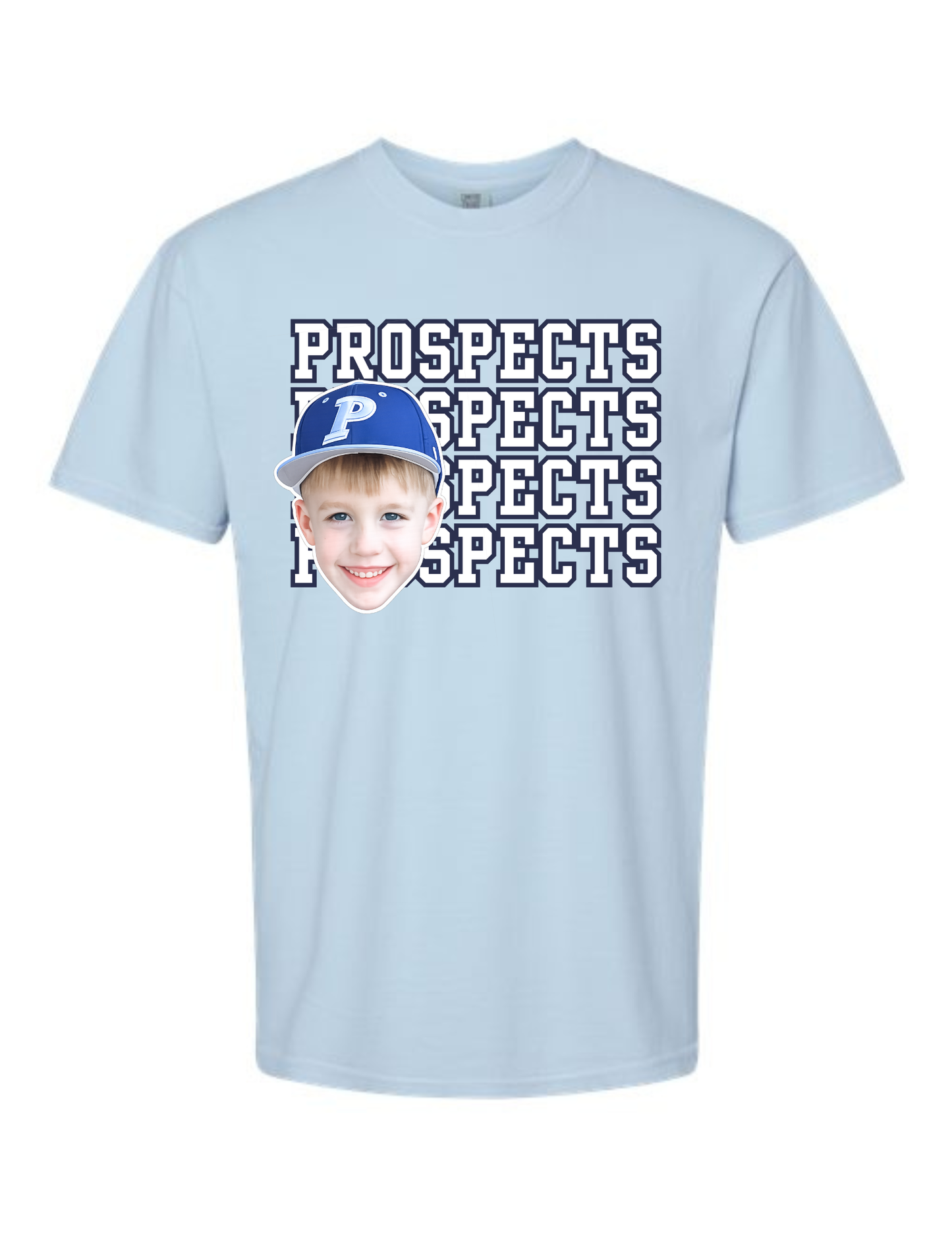 Custom Baseball Face Tee - MUDBUGSBTQ