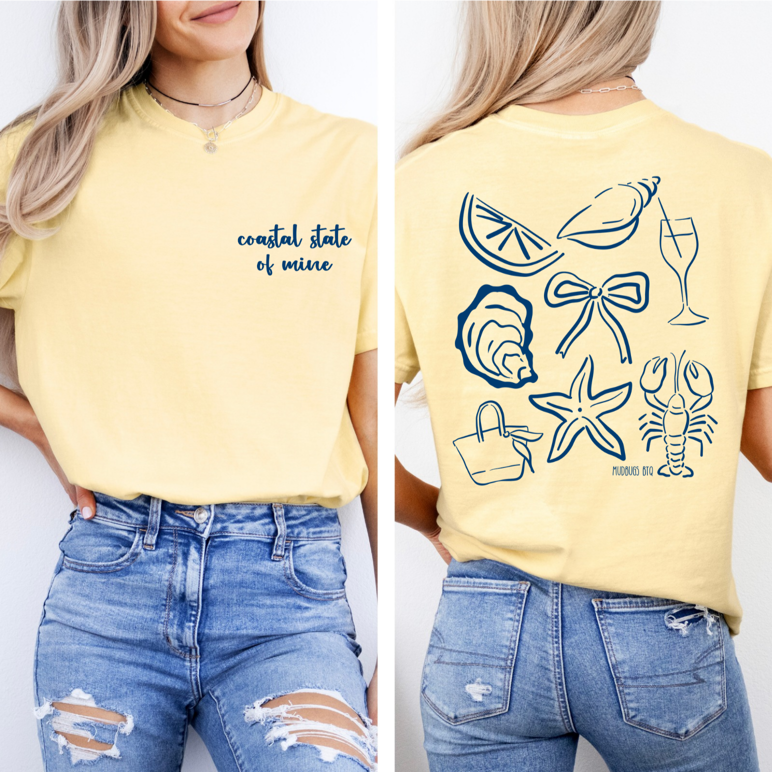Coastal State of Mind Tee - MUDBUGSBTQ