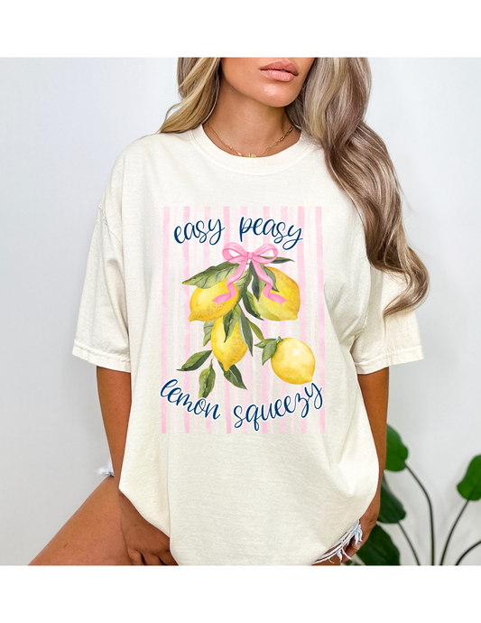 Easy Peasy Lemon Squeezy Tee