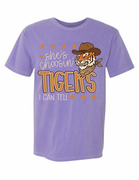 Shes Choosin Tigers Tee