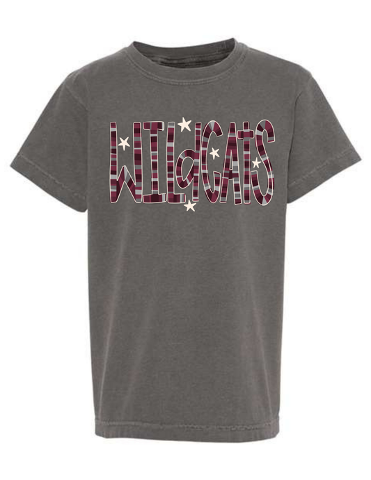 Colorful Wildcat Tee