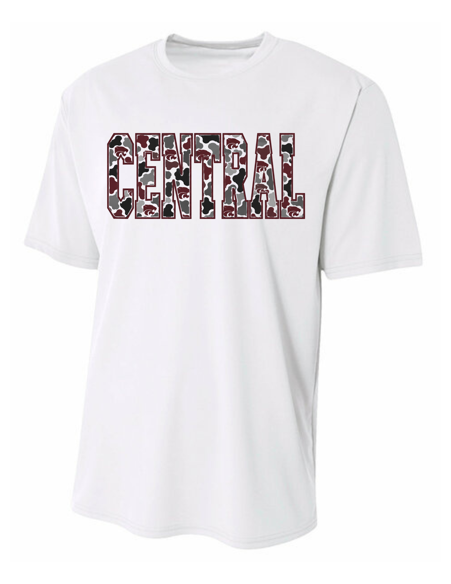 Boys Camo Central Performance Tee