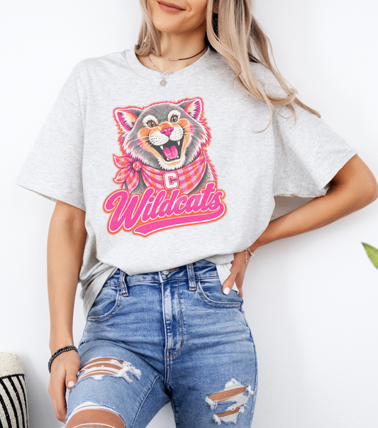 Pop of Color Wildcats Tee
