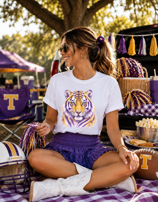 Watercolor Tiger Tee