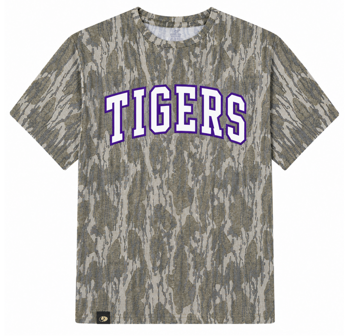 Tigers Collegiate Appliqué Bottomland Tee