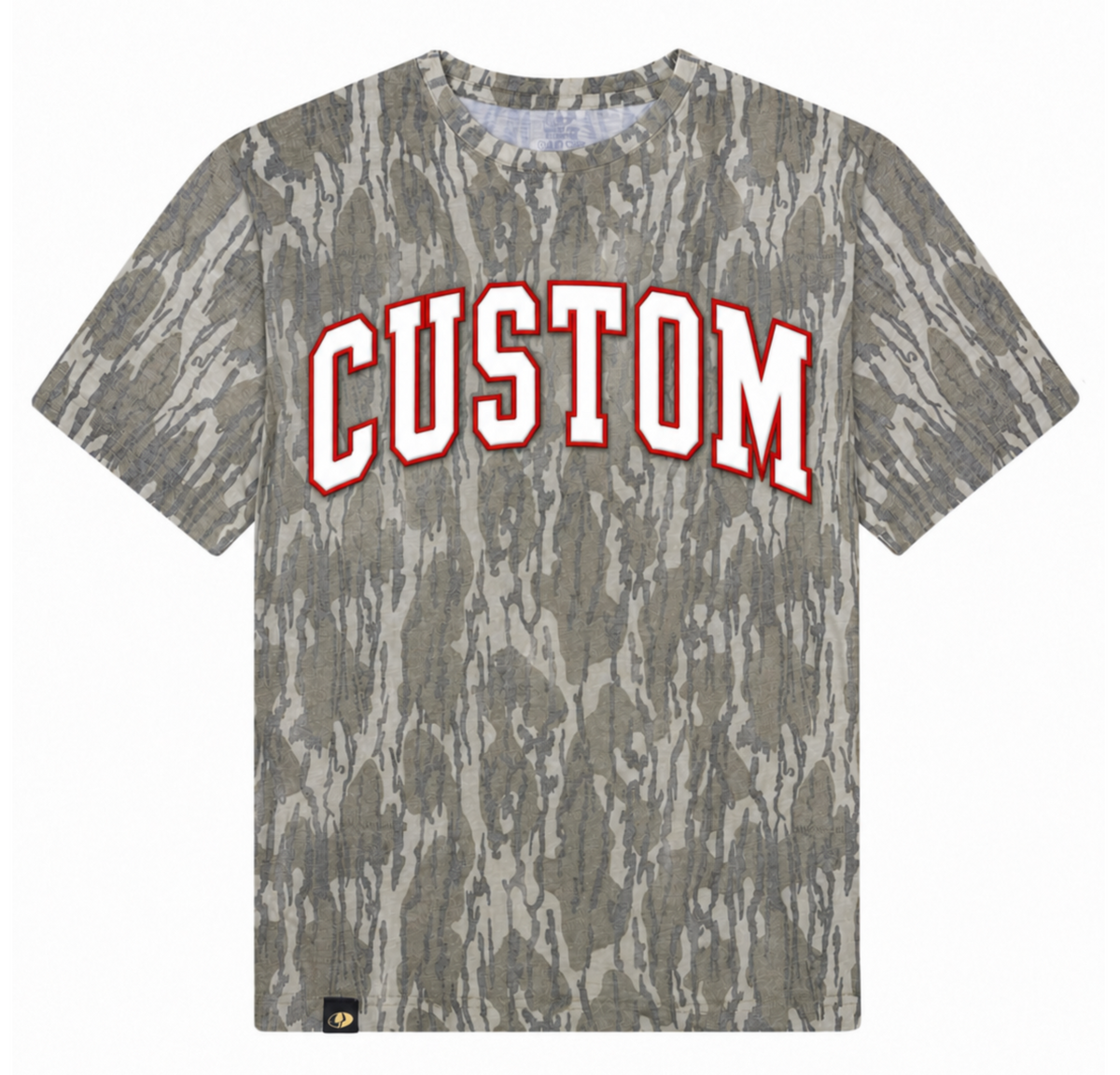 Custom Collegiate Appliqué Bottomland Tee