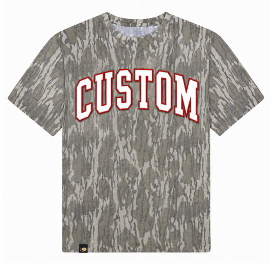 Custom Collegiate Appliqué Bottomland Tee