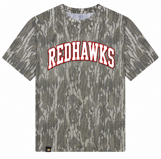 Redhawks Collegiate Appliqué Camo Tee