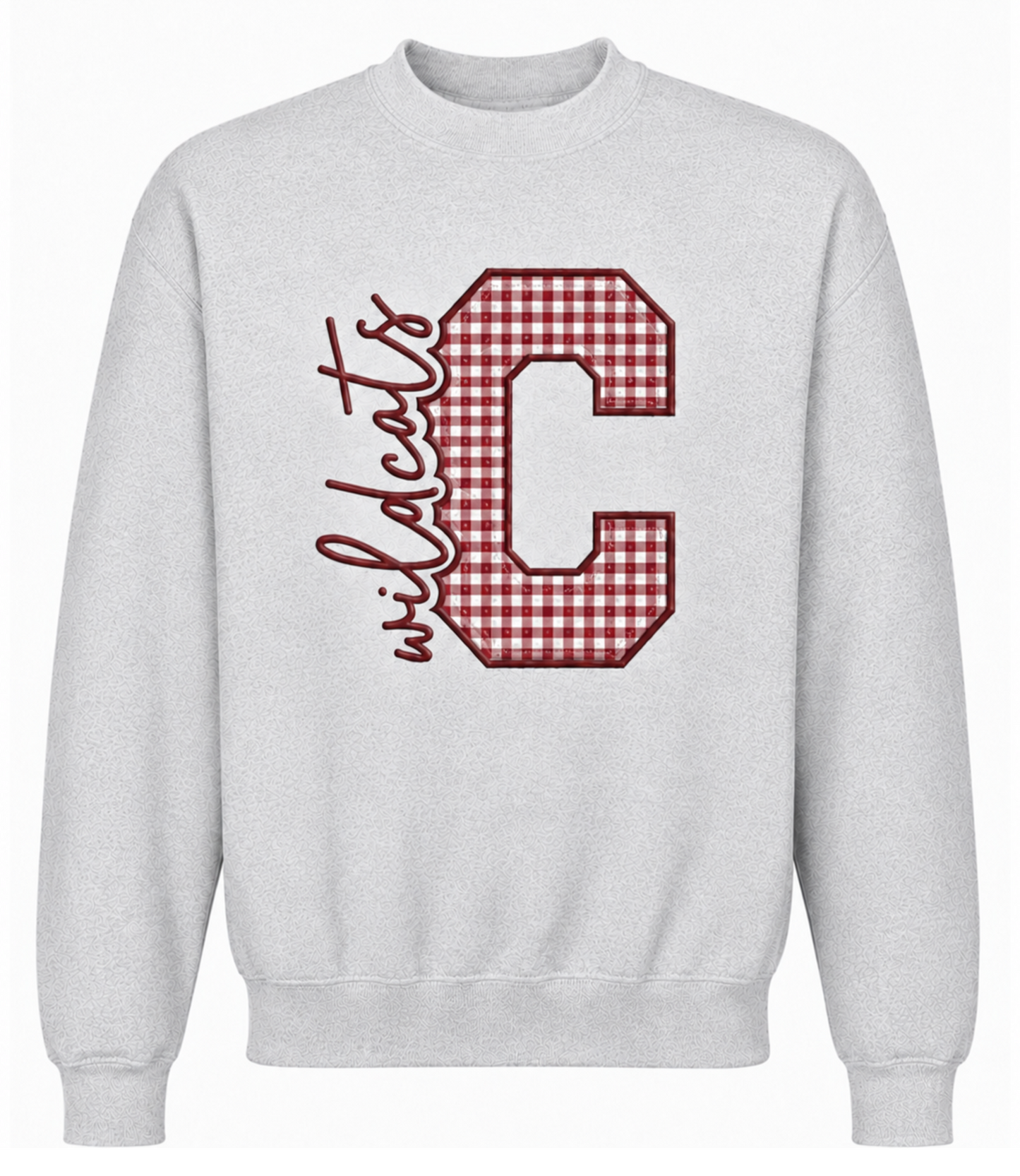 C. Wildcats Plaid Applique Sweatshirt | Southern Spirit Collection