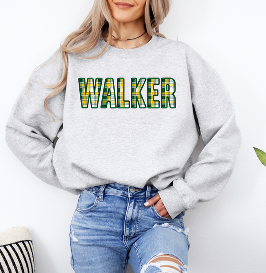 Walker Plaid Applique | Southern Spirit Sweatshirt
